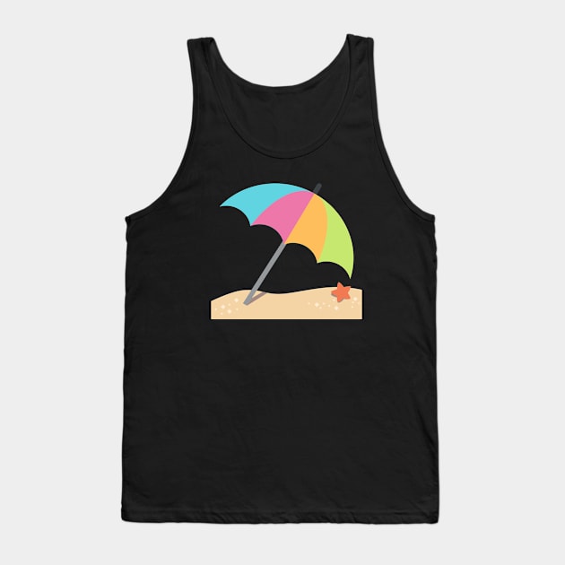 Beach Time Fun Tank Top by EclecticWarrior101